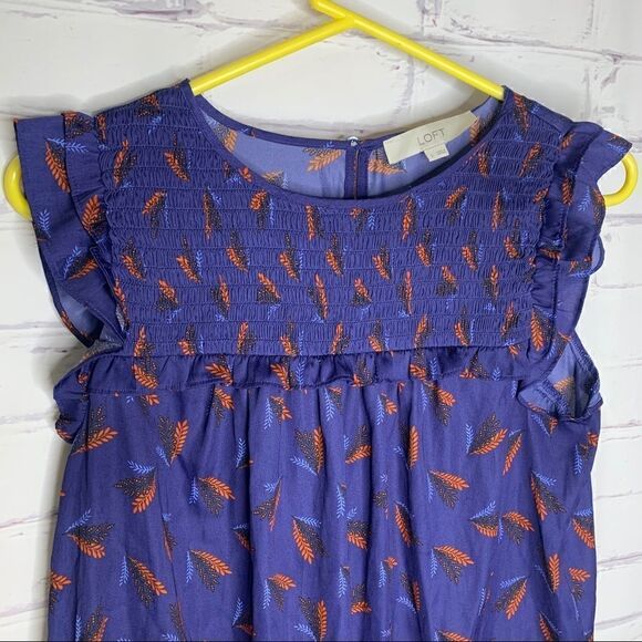 Loft small purple top - Picture 2 of 6